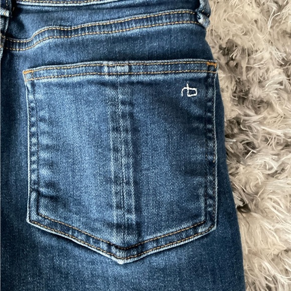 Rag & Bone Nina High Rise Ankle Skinny Jeans Medium Wash Women’s Size 26 - Picture 5 of 11
